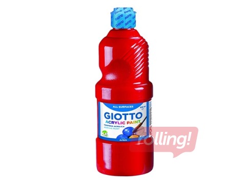 Acrylic paint Giotto, 500ml, red
