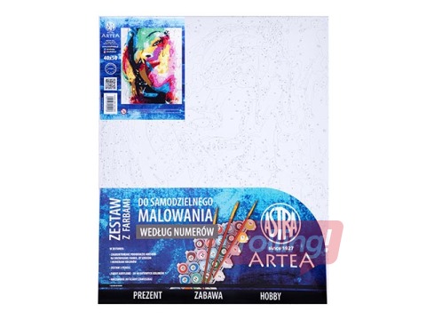 PROMO Maalimine numbrite järgi, Astra Portrait Modern