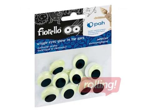 SALE Plastsilmad, Fiorello, 20 mm, 15 tk, isekleepuvad