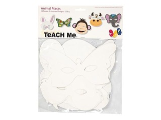 Animal masks, 16 pcs.