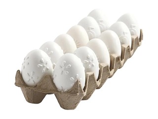 Dekoratiivsed munad mustriga, 12 tk