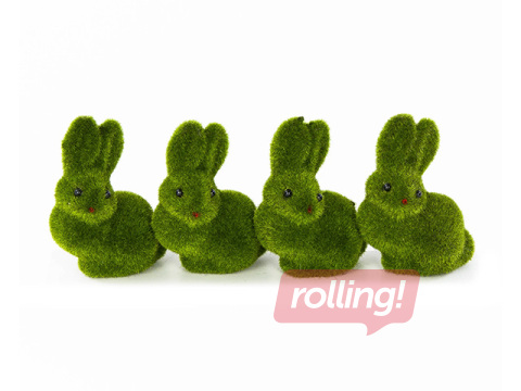 Dekoratiivne sametist jänes, 1 tk, 8cm