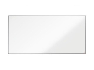 Tahvel alumiiniumraamis Nobo Essence, 240 x 120 cm, emailitud , valge
