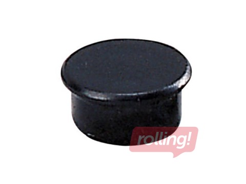 Tugev planeerimismagnet Dahle, must, 13mm, 10 tk.