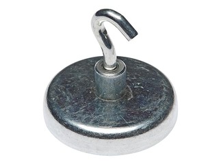 Magnet with a hook Ø36 mm