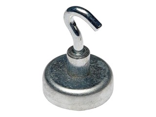 Magnet with a hook Ø25 mm