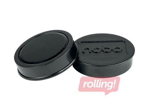 Magnetid Nobo, 38 mm, 10 tk., 2,5 kg, must
