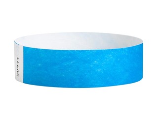 Kонтрольные браслеты бумажные Tyvek 100шт, синий
