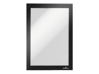 Information pocket Duraframe  A5, self-adhesive, with a black frame, 2 pcs