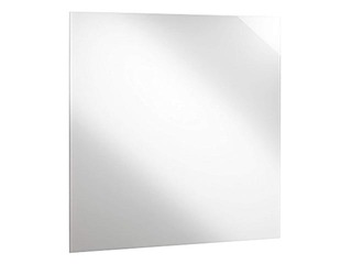 Klaasist magneetiline tahvel Alco, 48 x 48 cm, valge