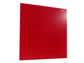 Klaastahvel,magneetiline, 45 x 45 cm, punane