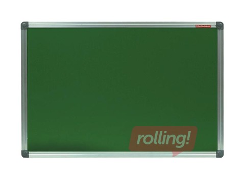Kriidi- ja magnettahvel Classic Memoboards, roheline, 90 x 60 cm