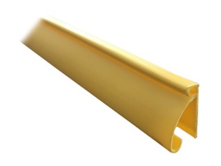 Profiilhinnasilt Slimline™, kollane, 1130 mm