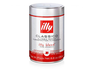 Jahvatatud Illy Classico, medium roasted, 250g