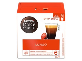 Kohvikapslid Nescafe Lungo, Dolce Gusto, 30tk