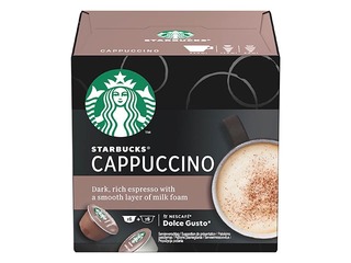 Kohvikapslid Starbucks Cappuccino, Dolce Gusto, 12tk