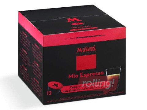 Kohvikapslid Musetti Mio Espresso, Dolce Gusto, 12tk