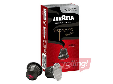 Kohvikapslid Lavazza Espresso Classico, Nespresso, 10tk