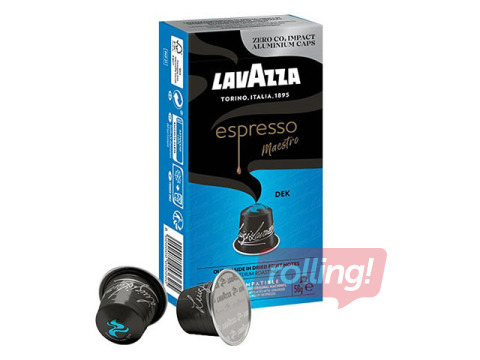 Kohvikapslid Lavazza Espresso DEK, kofeiinivaba, Nespresso, 10tk