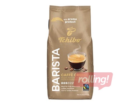 Kohvioad Tchibo Barista Caffe Crema, 1kg + KINGITUS! Osta kohviube ja saad kingituse!