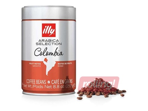 Kohvioad Illy Arabica Selection, Colombia, 250g
