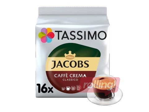 Kohvikapslid Jacobs Tassimo Caffe Crema Classico, 16tk