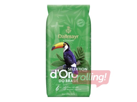 Kohvioad Dallmayr Crema d'Oro Do Brasil, 1kg