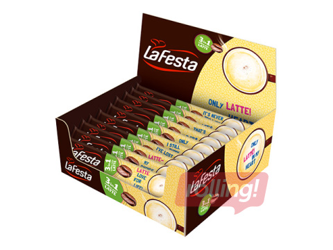 Kohvijook Lafesta, Latte 3in1, 24x2.5g