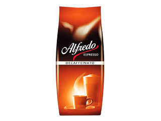 Кофейные зёрна Alfredo Espresso Decaffeinato, без кофеина, 1кг