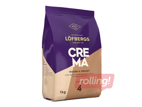 Kohvioad Löfbergs Crema, 1kg