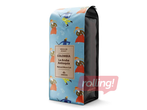 Andrito Columbia La Aruba espresso röstitud kohvioad, 500g
