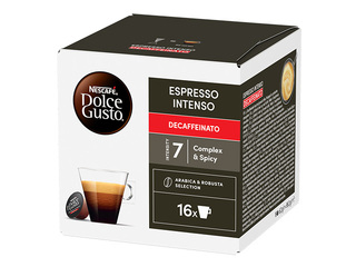 Kohvikapslid Nescafe Espresso Intenso, Decaffeinato, Dolce Gusto, 16 tk
