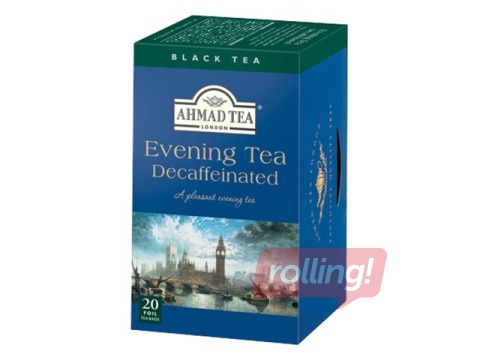Must tee Ahmad kofeiinivaba, 20 x 2 g