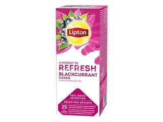 Must tee Lipton, mustsõstra, 25 tk/pakis. 