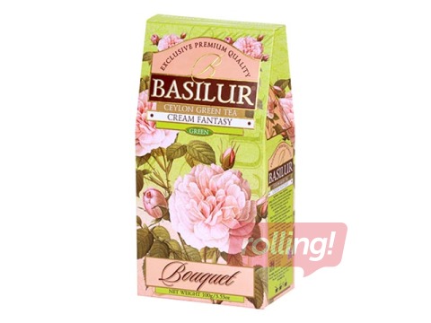 Roheline tee Basilur Bouquet Cream Fantasy, 100g