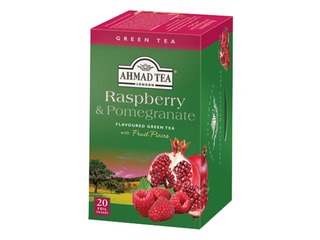 Зеленый чай Ahmad, Малина и Гранат, 20 уп.