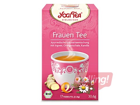 Naiste tee Yogi Tea mahe, 17 teekott