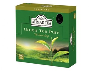 Чай зелёный Ahmad Green, 100 пакетиков