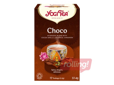 Tee ayurveda Bio Yogi tee Choco, 17 pakki.