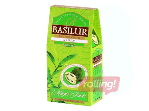 Roheline tee Basilur Magic Fruit Soursop, 100g