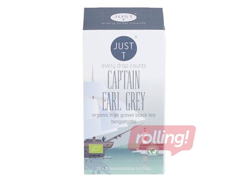 Must tee Just-T Captain Earl Gray Bio 1.75g x 20 tk.