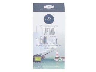 Must tee Just-T Captain Earl Gray Bio 1.75g x 20 tk.