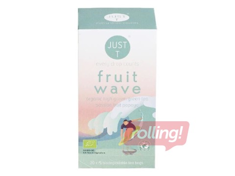 Roheline tee Just-T Fruit Wawe Bio 1.5g x 20 tk.