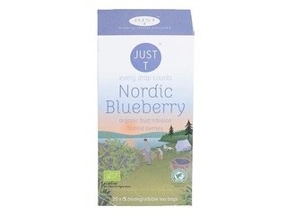 Puuviljatee Just-T Nordic Blueberry Bio 1,75g x 20 tk.