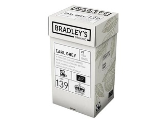 Must tee Bradley's Earl Grey, 25 tk.