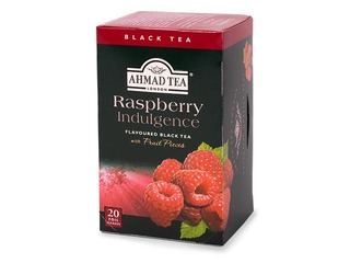 Black fruit tea Ahmad, Raspberry 20 pcs.