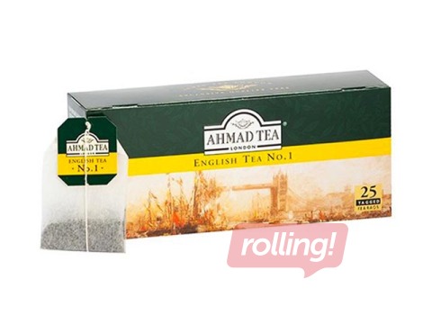 Must tee Ahmad Inglise tee nr.1, 25x2g