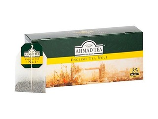 Must tee Ahmad Inglise tee nr.1, 25x2g