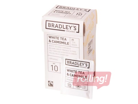 Tēja kumelīšu bioloģiskā Bradley's, 25 pac.