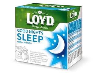 Taimetee Loyd Pyramids Good Night Sleep, 20 x 1,2 g